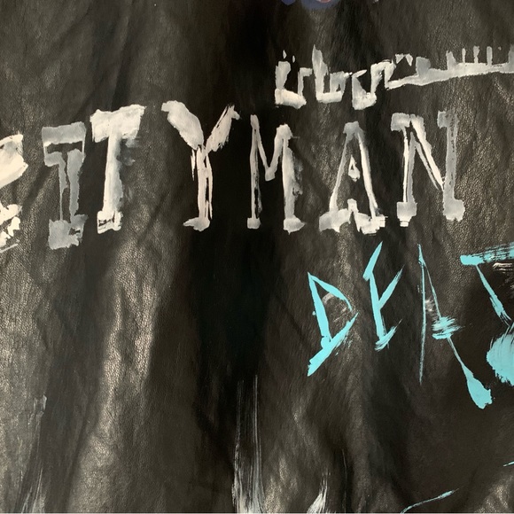 Hand painted Zara men’s jacket - Picture 4 of 6